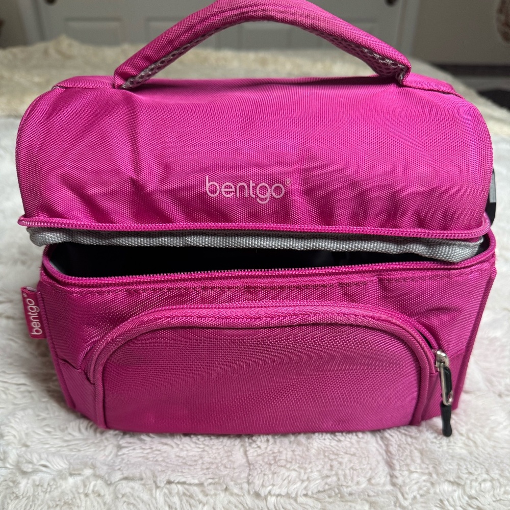 Bentgo Deluxe Lunch Bag -Durable And Insulated Lunch Tote With Zippered Pocket